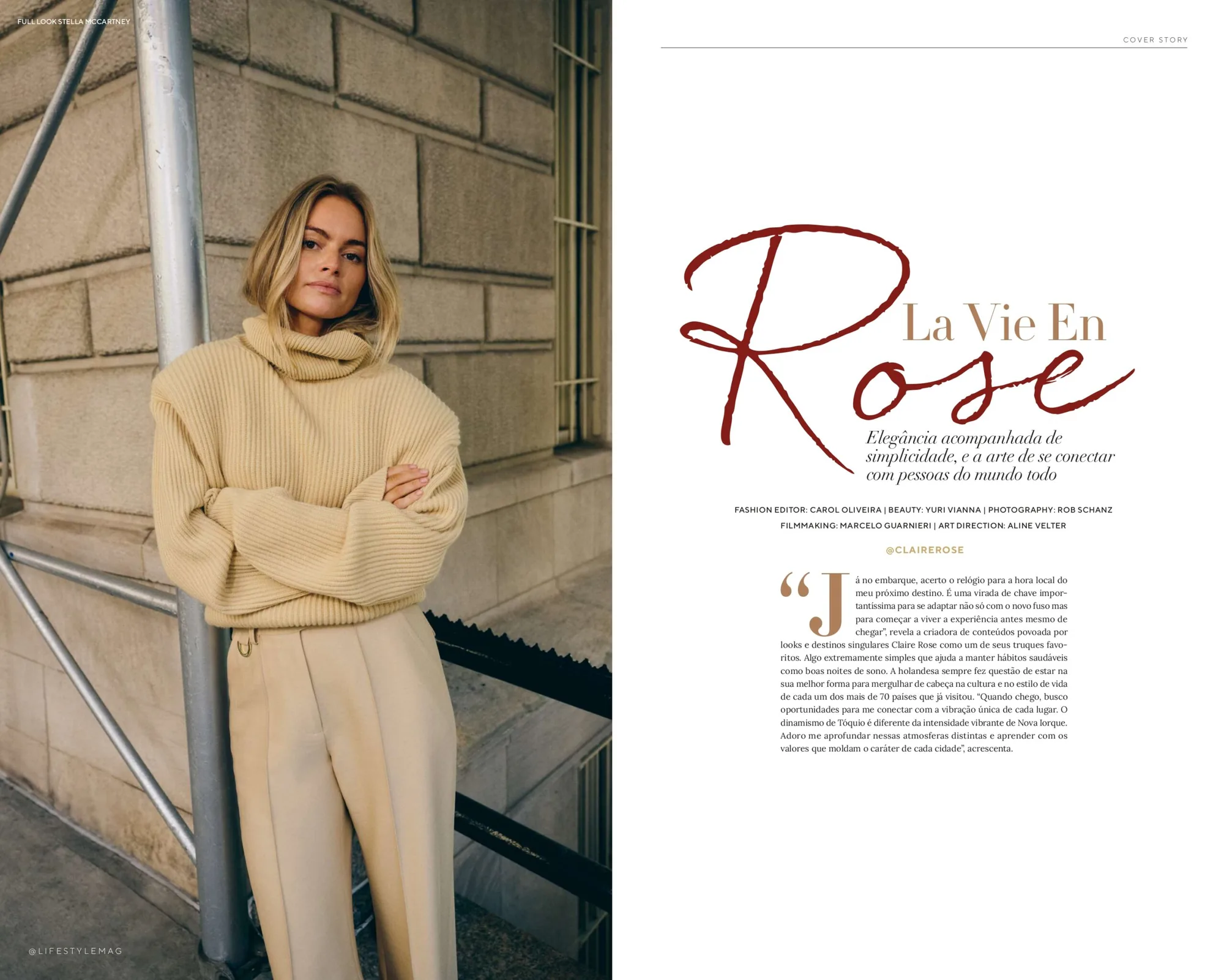 'La Vie en Rose', abertura.