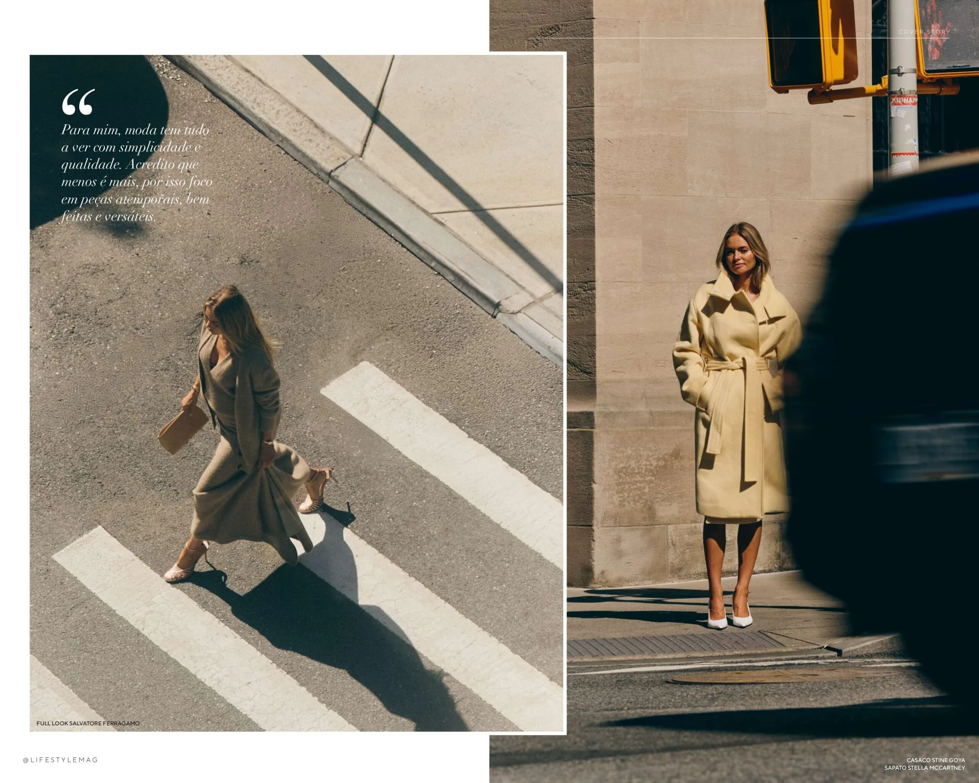 'La Vie en Rose', spread.