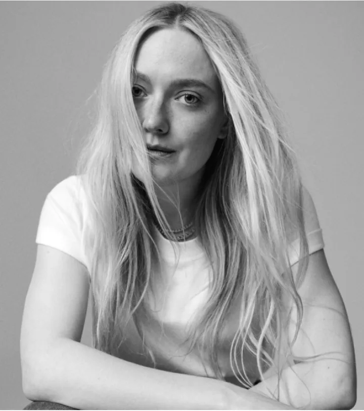 Dakota Fanning x Madewell, retrato de campanha.