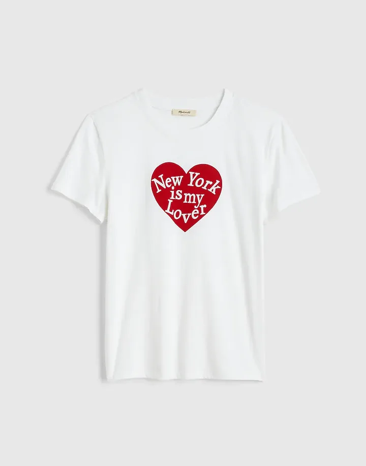 Camiseta 'New York is my lover', Alexa Chung x Madewell.