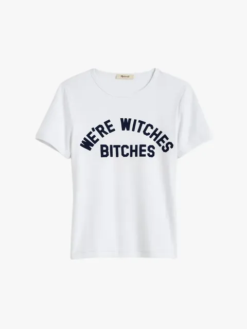 Camiseta 'We're Witches', Alexa Chung x Madewell.